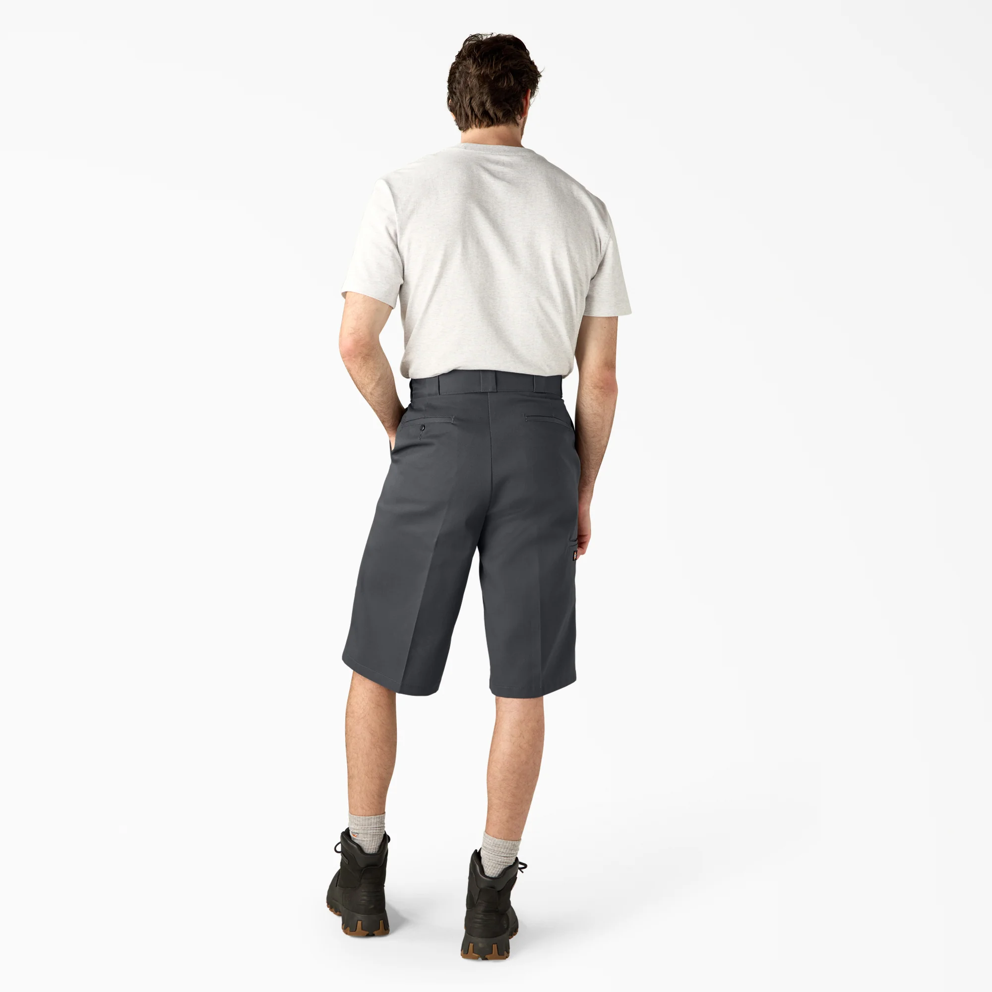 Loose Fit Multi-Use Pocket Work Shorts, 15" - Image 6